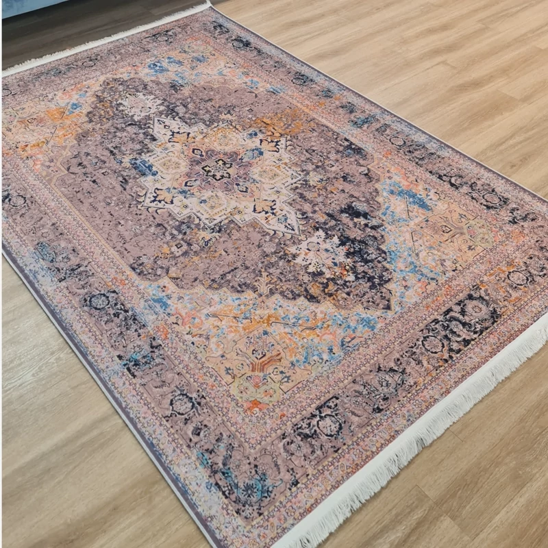 فرشینه وینتیج طرح لچک و ترنج کد L 759، برند نقش نو (پس کرایه)