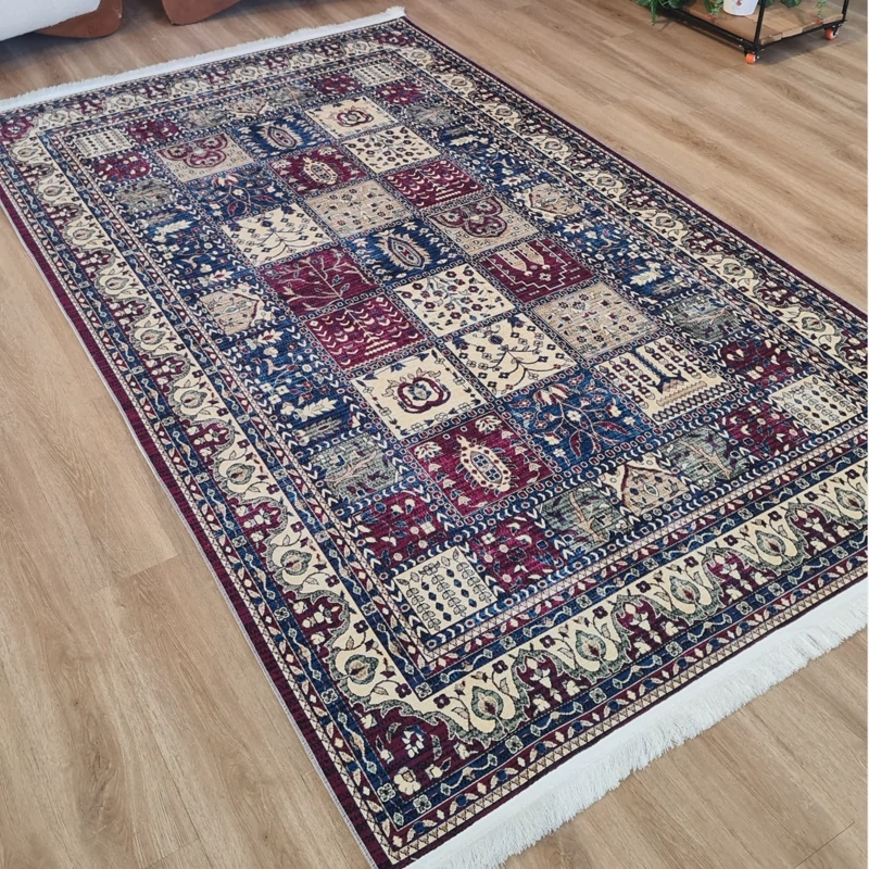 فرشینه طرح سنتی و اصیل خشتی، کد A 024 (پس کرایه)