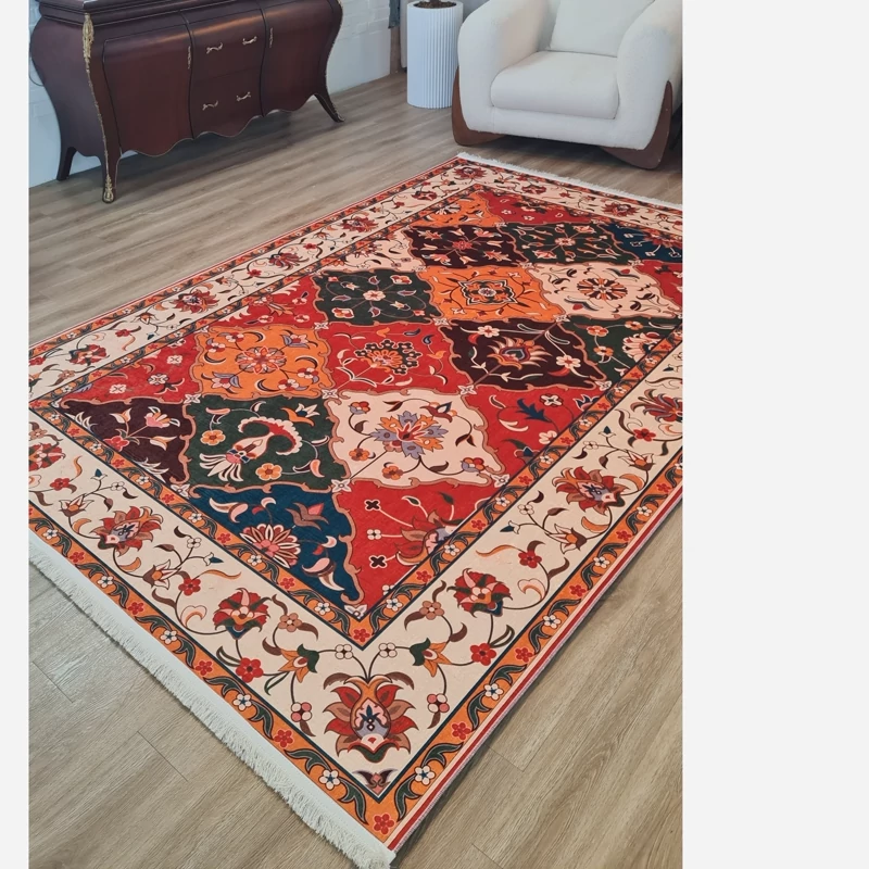 فرشینه سنتی مخمل تُرک کد O 166 (پس کرایه)