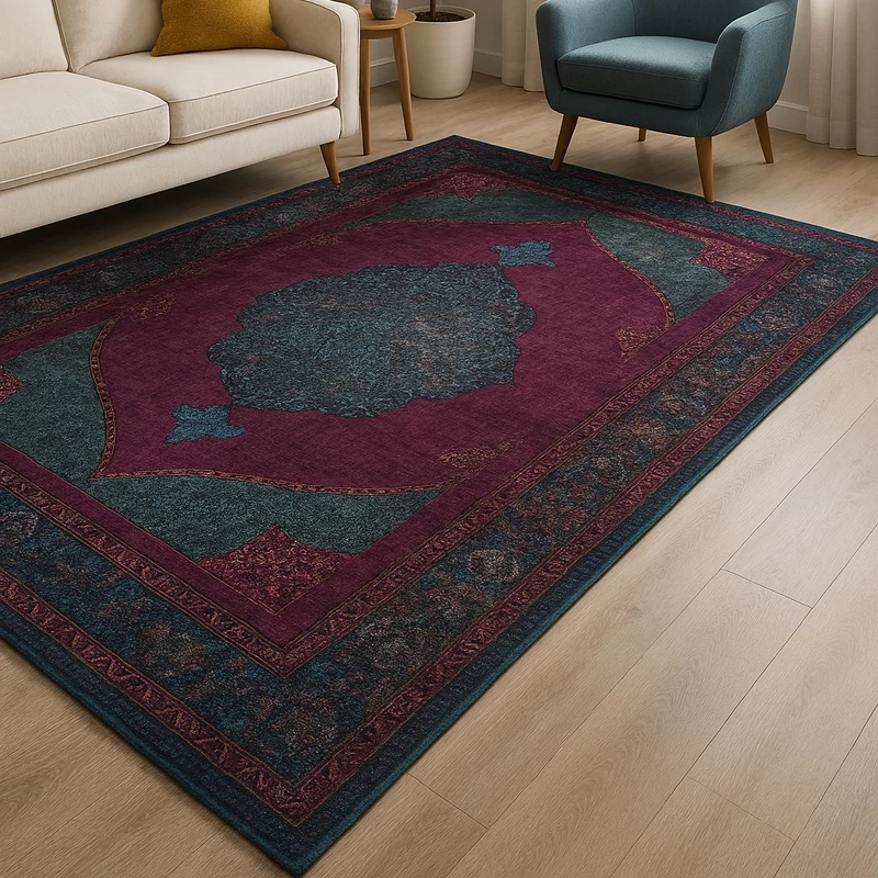 فرشینه مخمل تُرک کد U 119 (پس کرایه)