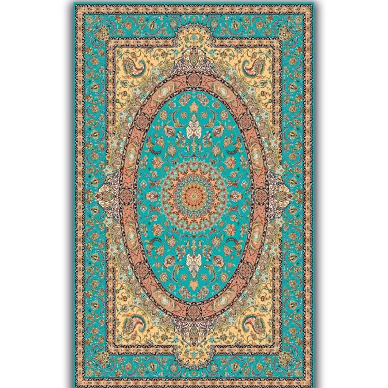 فرشینه مخمل تُرک طرح ابریشم کد A 012 (پس کرایه)