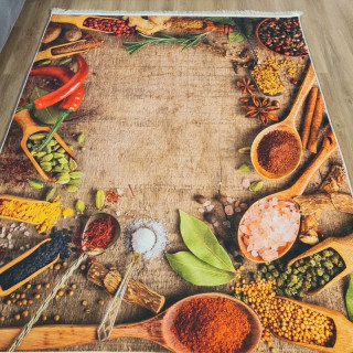 فرشینه آشپزخانه مخمل تُرک کد K 151 (پس کرایه)