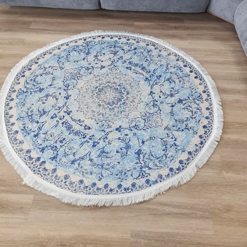 فرشینه گرد مخمل تُرک کد F 48(پس کرایه)