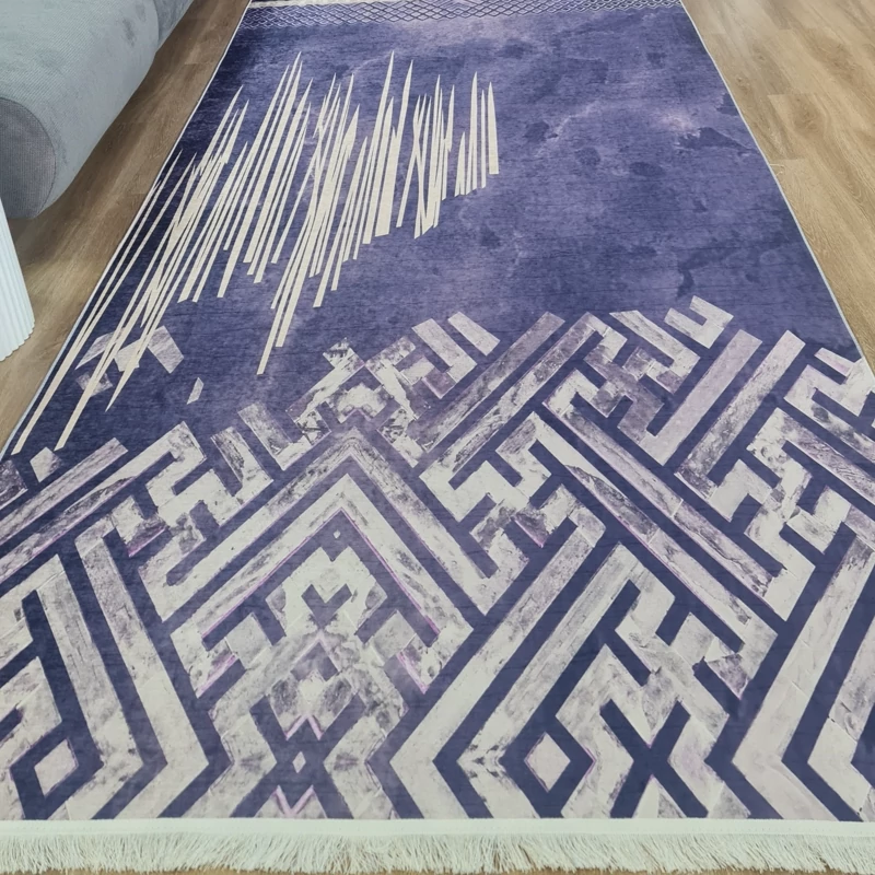 فرشینه مخمل تُرک طرح فانتزی کد M 236 (پس کرایه)