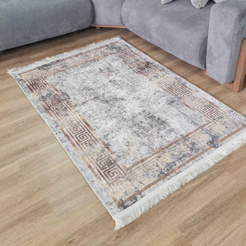 فرشینه مخمل تُرک طرح ورساچه کد F 26(پس کرایه)