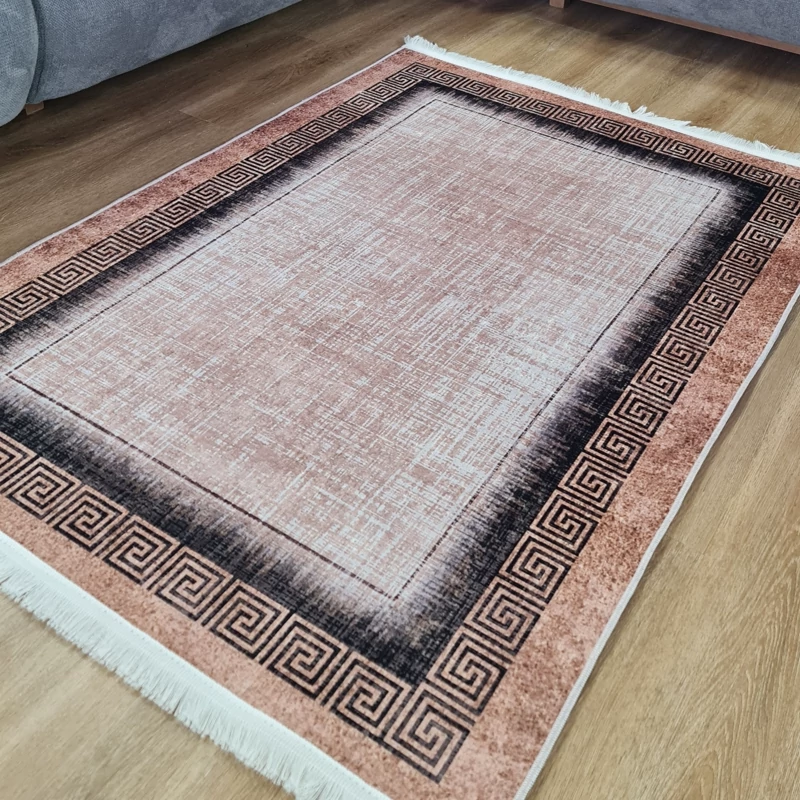 فرشینه مخمل تُرک طرح ورساچه کد H 438 (پس کرایه)
