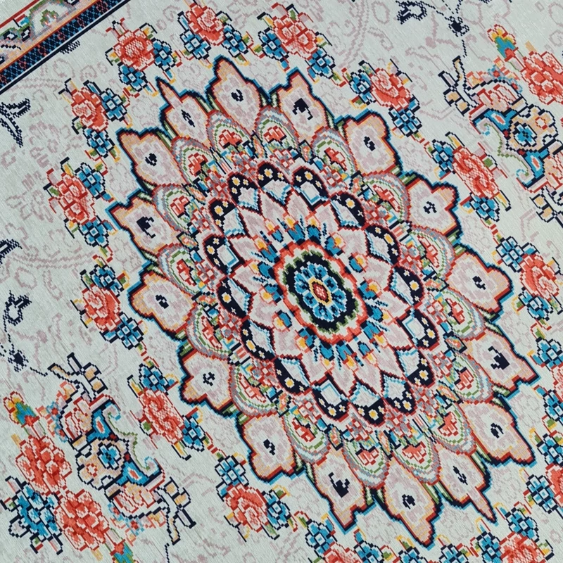 فرشینه مخمل تُرک طرح ابریشم کد R 180 (پس کرایه)