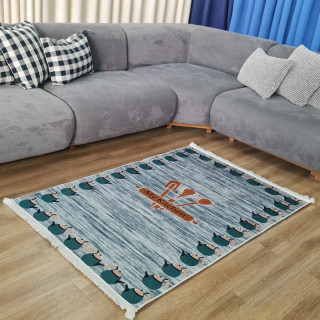 فرشینه آشپزخانه مخمل تُرک کد K 109 (پس کرایه)