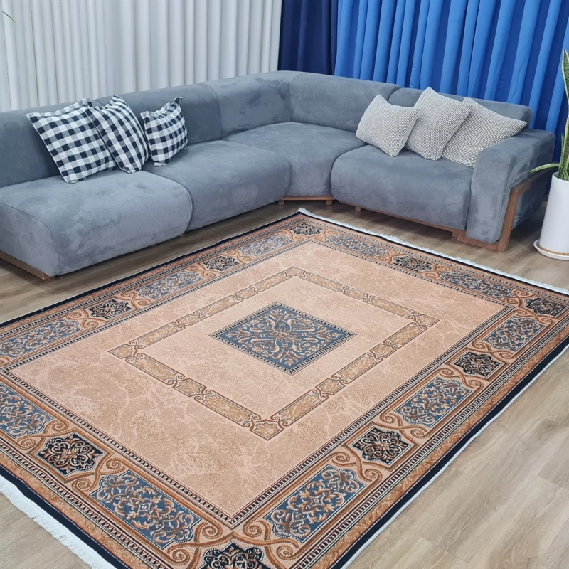 فرشینه مخمل تُرک طرح فانتزی کد M 222 (پس کرایه)