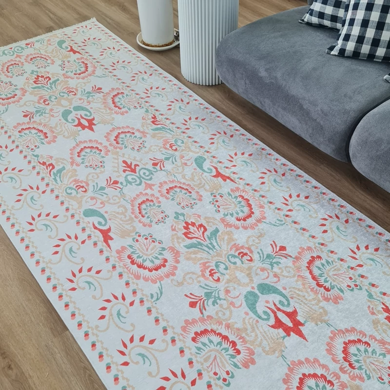 فرشینه راهرویی مخمل تُرک کد R 136 (پس کرایه)