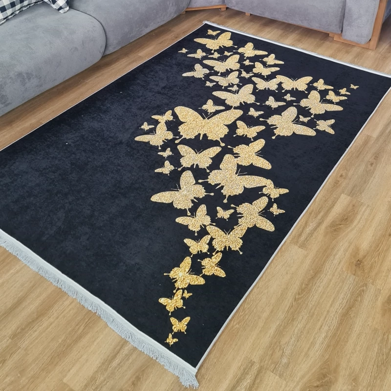 فرشینه مدرن مخمل تُرک کد H 247(پس کرایه)