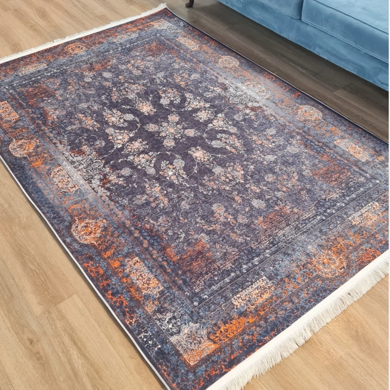 فرش چاپی، مخمل شانل، کد L 204 (پس کرایه)