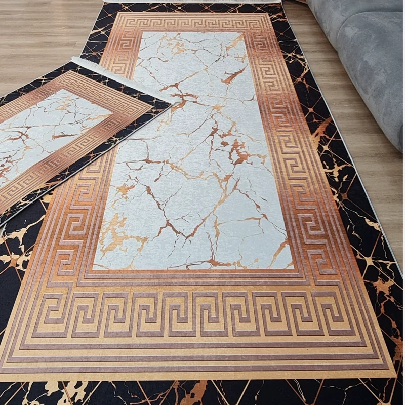 فرشینه طرح ورساچه و ماربل، کد H 253 (پس کرایه)