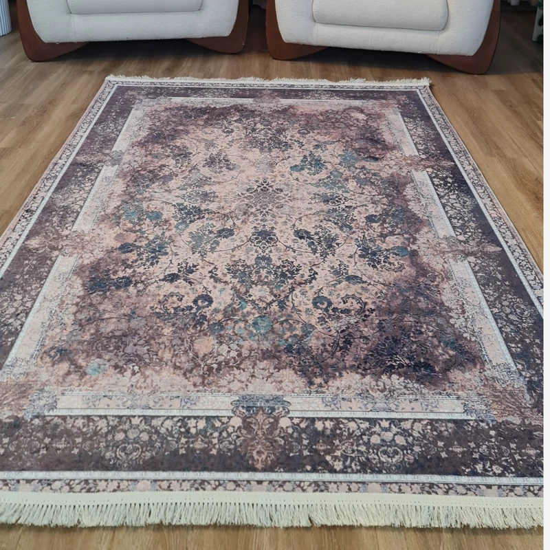 فرشینه مخمل شانل به سبک وینتیج کد L 520 (پس کرایه)
