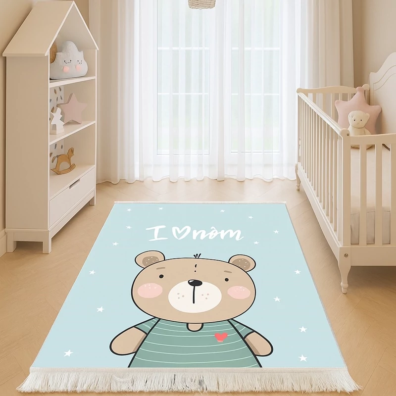 فرشینه کودک مخمل تُرک کد U 341 (پس کرایه)