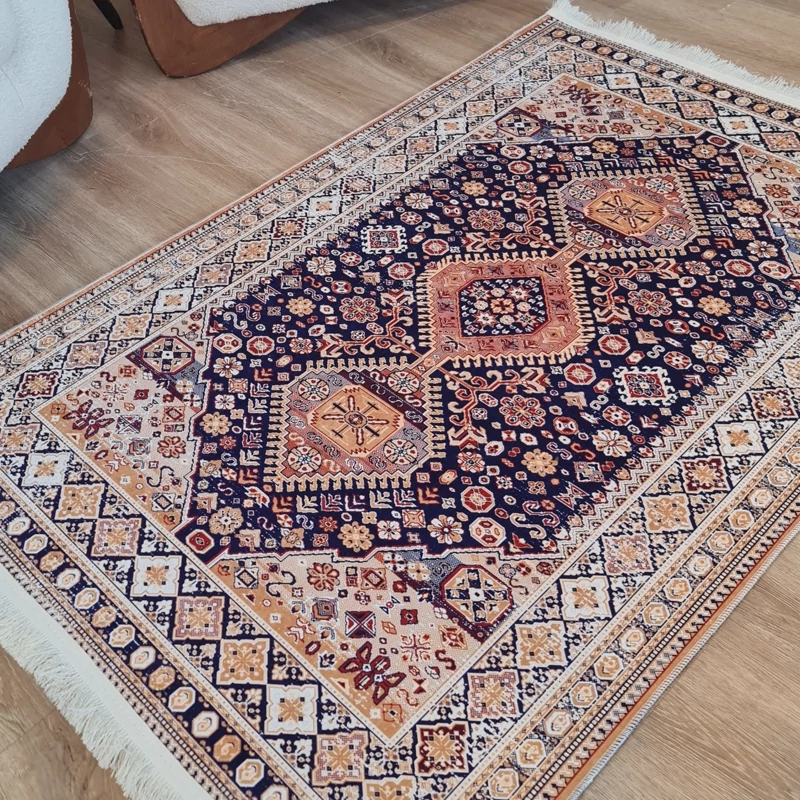 فرشینه مخمل تُرک طرح ابریشم کد A 150 (پس کرایه)