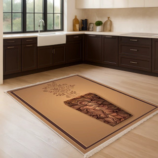 فرشینه آشپزخانه مخمل تُرک کد K 186 (پس کرایه)