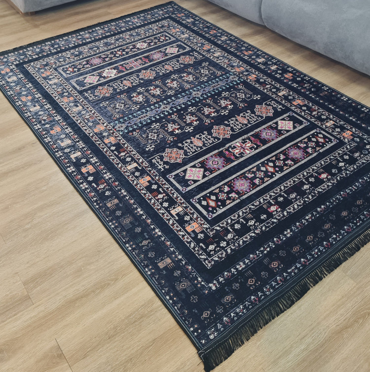 فرشینه سنتی طرح گلیمی قشقایی،کد L 283