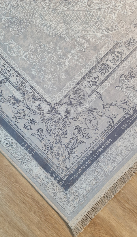 فرشینه وینتیج طرح ترنجدار طوسی،کد U 56