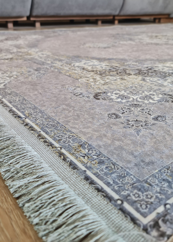 فرشینه طرح سنتی طوسی فیلی کد L 754