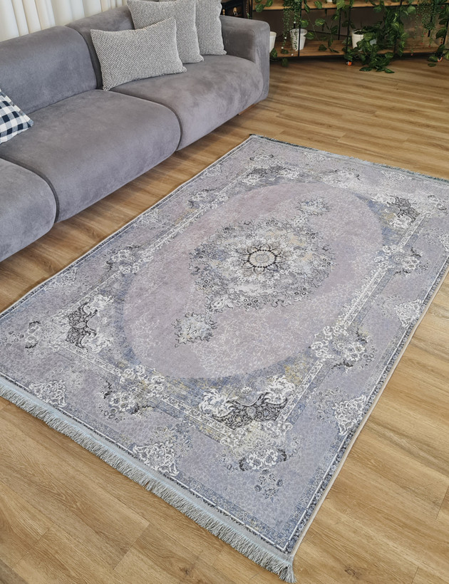 فرشینه طرح سنتی طوسی فیلی کد L 754