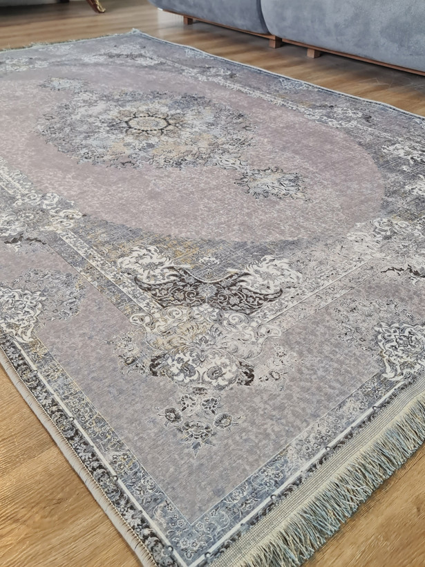 فرشینه طرح سنتی طوسی فیلی کد L 754
