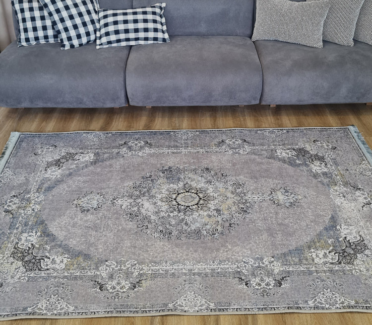 فرشینه طرح سنتی طوسی فیلی کد L 754